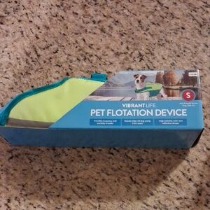Vibrant Life Green Pet Flotation Device for Dogs